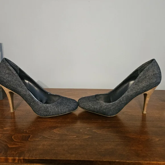 Jessica Simpson denim pumps Oscar - Picture 5 of 9